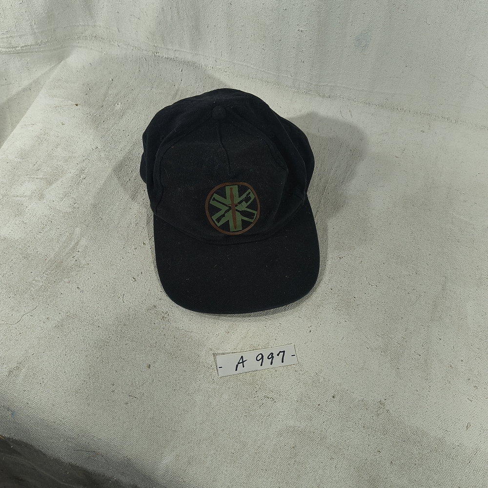 Cobra Black Corduroy Cap with Tactical Rescue Services Logo